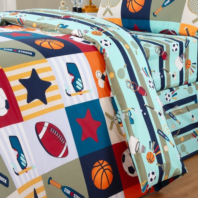 SINGLE DUVET COVER Multi-Sport