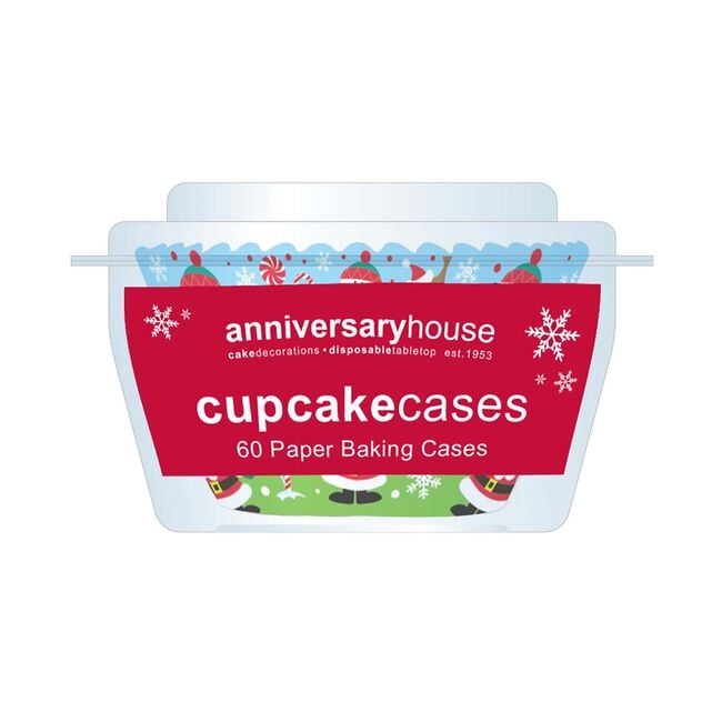Christmas Pals Cupcake Cases