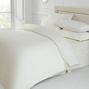 SINGLE DUVET COVER 200TC Cream
