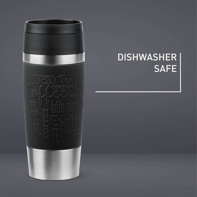 TEFAL CLASSIC BLACK 360ml Travel Mug