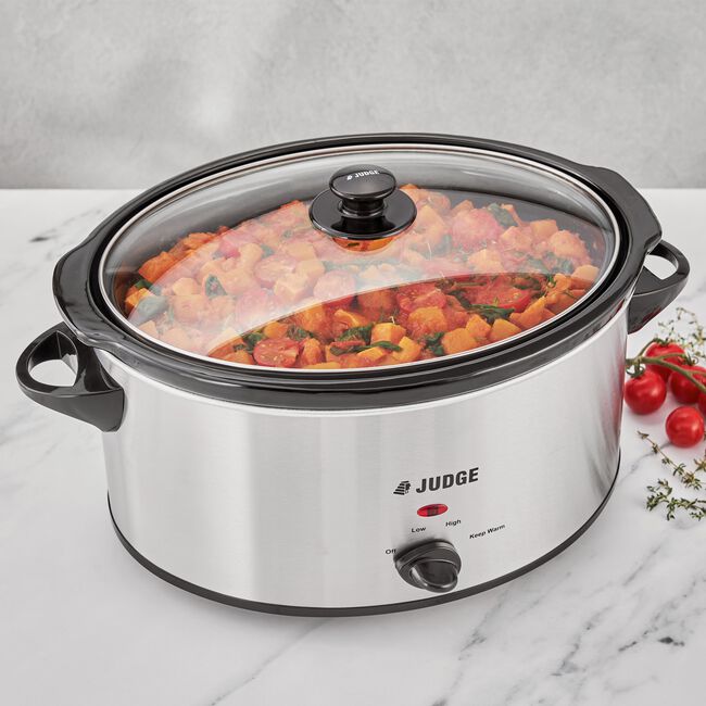 Judge Electricals 5.5L Slow Cooker 