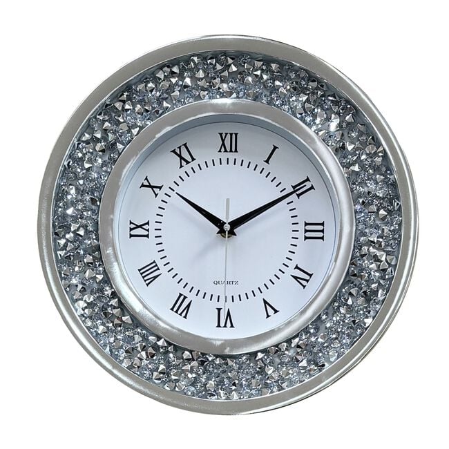 35cm Diamond Wall Clock