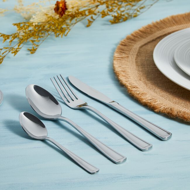 Master Cutler Milan 16 Piece Cutlery Set