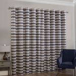 MONO STRIPE NAVY 90x90 Curtain