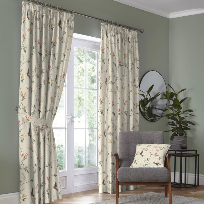 DARNLEY CORAL 66x54 curtain 