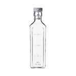 KILNER SQUARE WIDE MOUTH .6L Cliptop Bottle