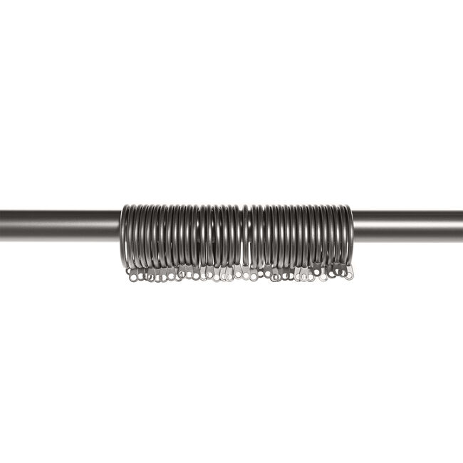 Extendable Curtain Pole with Ball end 120-210cm