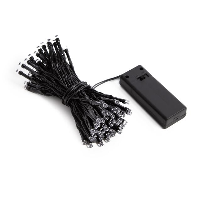 100 Purple Halloween String Lights 