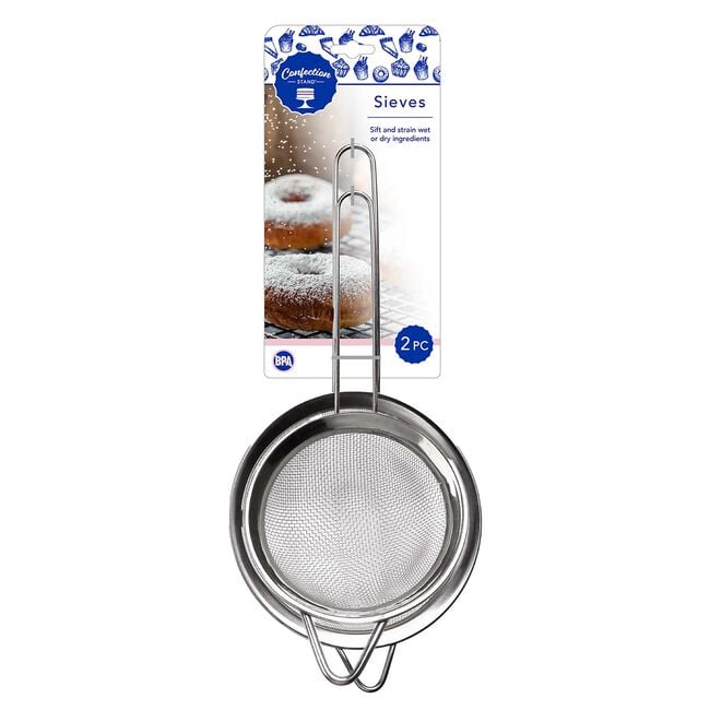 Confection Stand Sieve 2 Pack