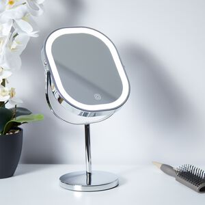 Visage LED Chrome Square 3X Cosmetic Mirror