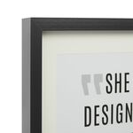 10X12 MCINTOSH Black Photo Frame 12X16 W/OUT MOUNT