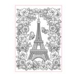 Adult Colouring Book - Cities