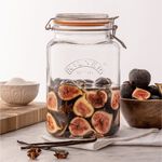 Kilner Clip Top Square Storage Jar 3L