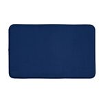 ANTI-BACTERIAL MEMORY FOAM NAVY Bath Mat