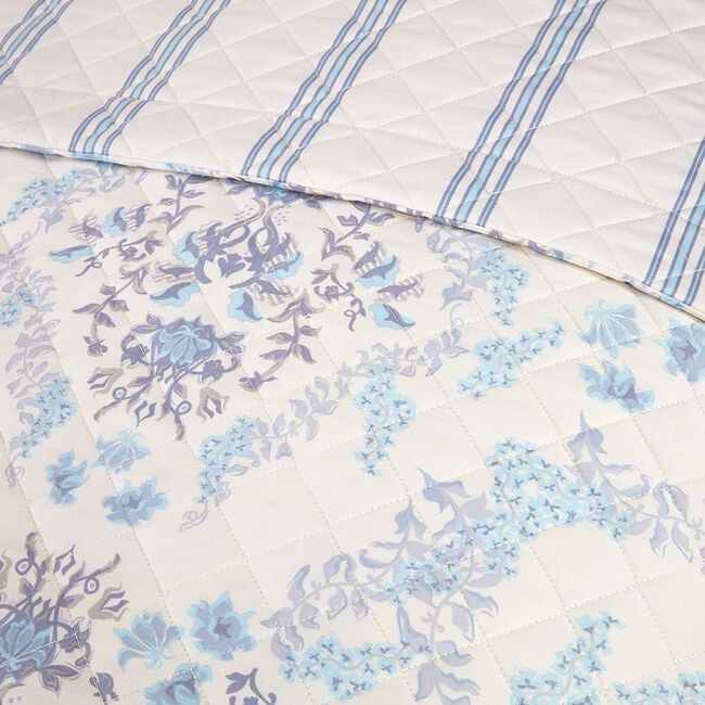 Versailles Bedspread 220cm x 230cm - Blue
