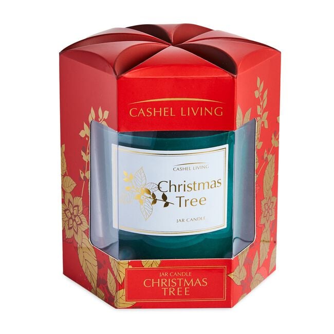 Cashel Living Christmas Tree Candle Jar