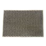 Sahara Doormat 60x110cm - Ivory & Charcoal