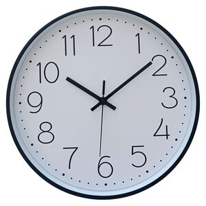 Emma White Clock 30.4cm 