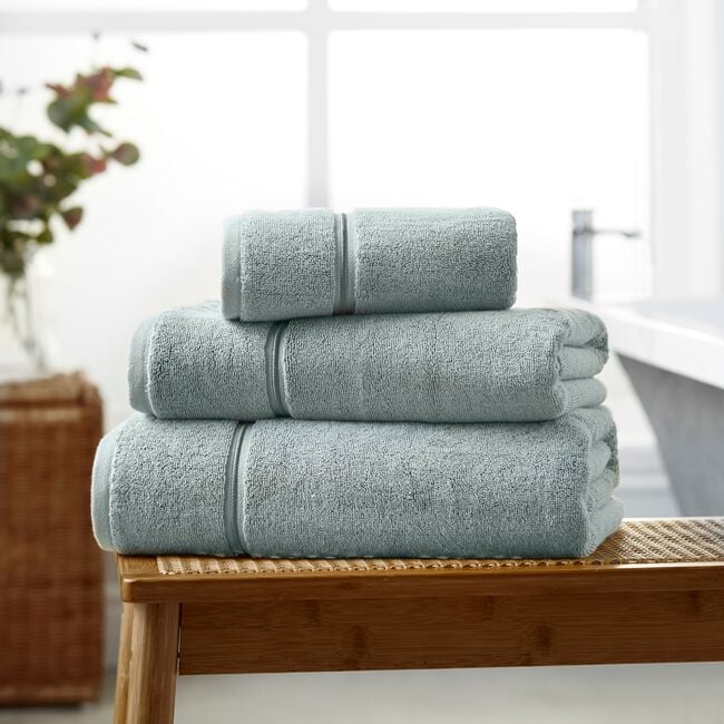 HOTEL LUXURY DUCK EGG 100x150 Bath Sheet