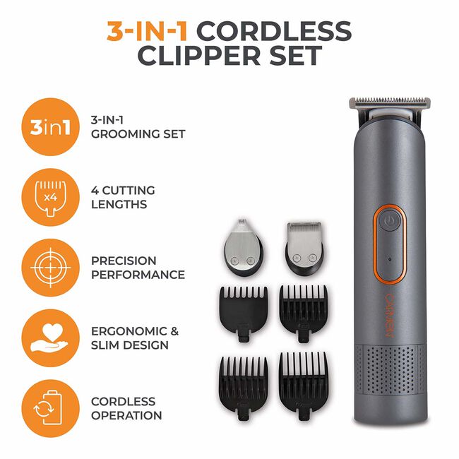 Carmen Titan Hair Clipper Set