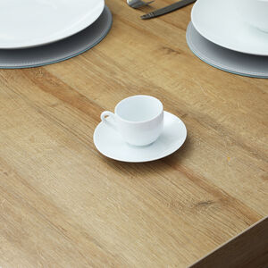 Abney & Croft White Espresso Cup & Saucer