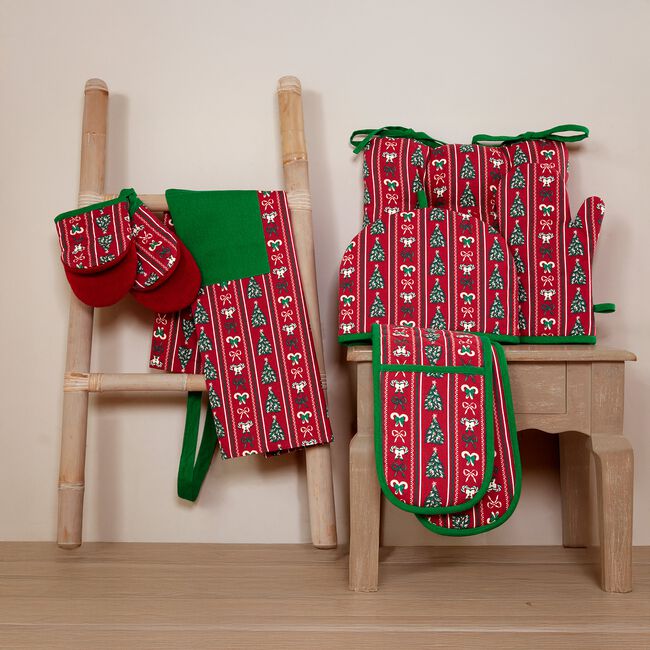 Festive Wrapping Apron