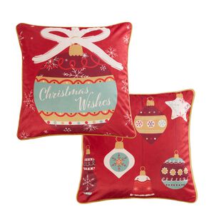 Christmas Wishes Cushion Covers - 2 Pack