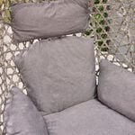 Deluxe Rattan Swing Egg Chair