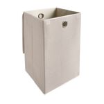 Tweed Beige Foldable Laundry Hamper
