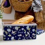Laura Ashley Elveden Navy Bread Bin