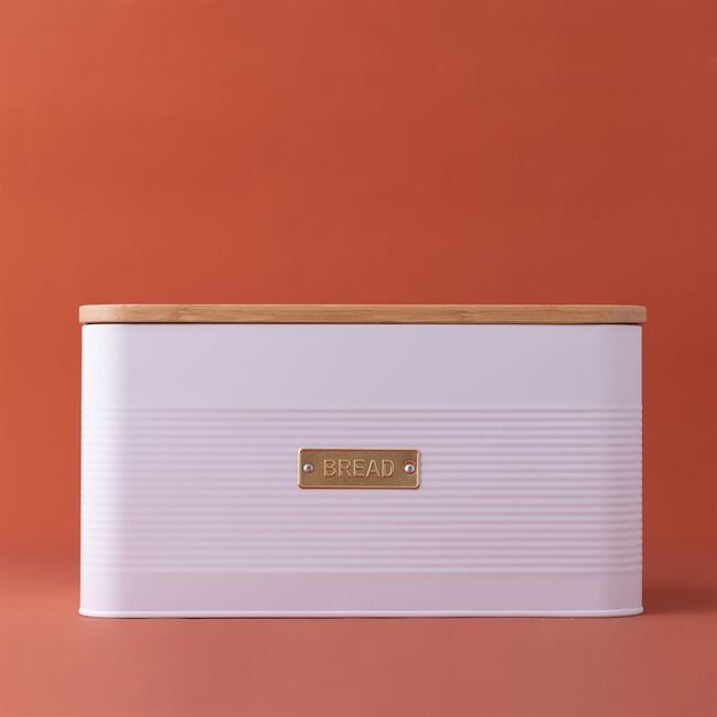 Typhoon Otto Square White Bread Bin