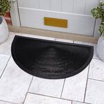 Rubber Pin Half Moon Doormat 45cm x 75cm