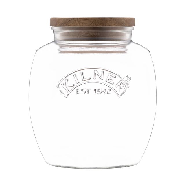 KILNER UNIVERSAL 2L Storage Jar with Acacia Lid