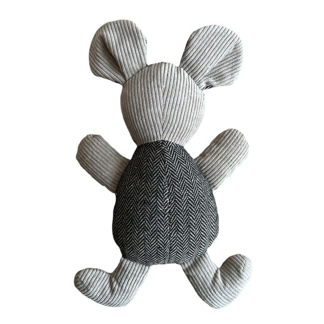 Houndstooth Mouse Plush Toy