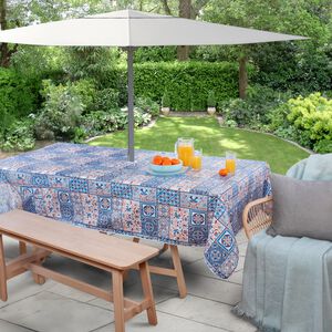 Outdoor PVC Tablecloth Remo Tile 160cm x 230cm 