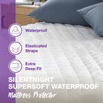 SILENTNIGHT SUPERSOFT WATERPROOF SINGLE Mattress Protector 