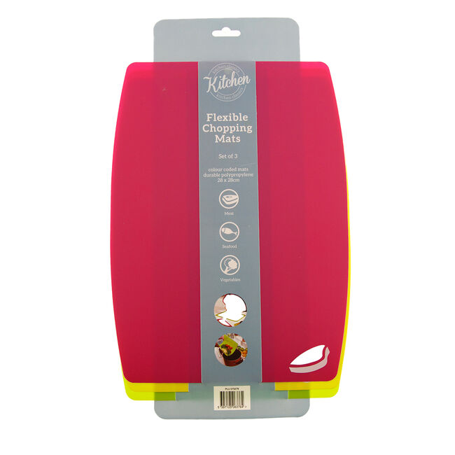 Kitchen Classic 3 Flexible Chopping Mats