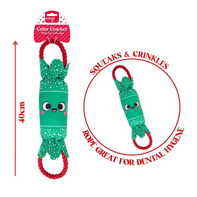 Christmas Cracker Dog Toy