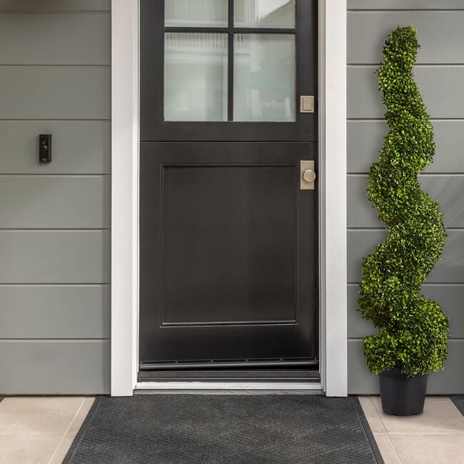 1.2M Artificial Spiral Topiary Boxwood Tree