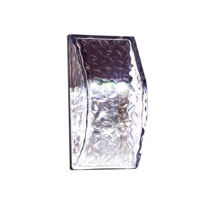 Glass Fence and Decking Solar Wall Light