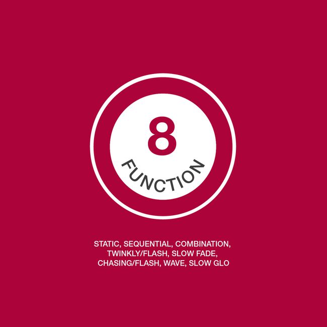 80 WHITE Crystal Berry String Lights