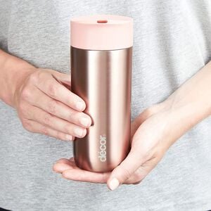 DECOR LIPPED ROSE PINK 350ml Coffe Mug
