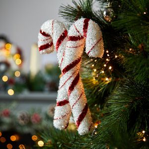 Christmas Candy Cane Tree Decoration