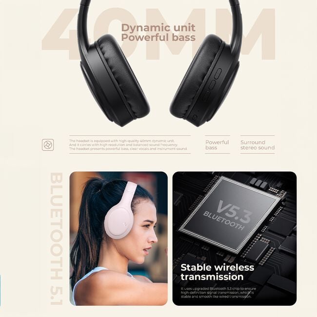 Havit Over-Ear Wireless Headphones