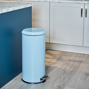 30L Forma Duck Egg Kitchen Pedal Bin