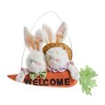 Easter Bunny Welcome Sign