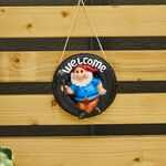 Novelty Welcome Gnome Ornament 