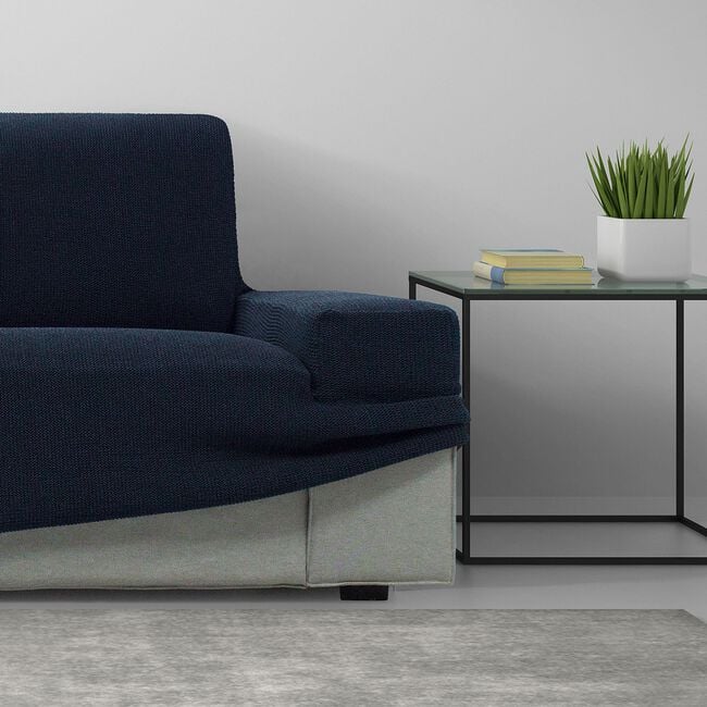 TWO WAY SUPER STRETCH NAVY 2 Seater Sofa Cover