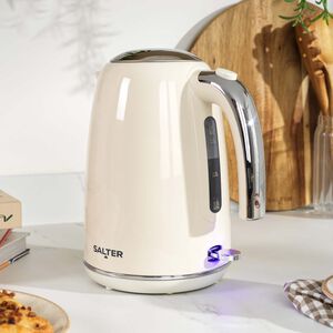 SALTER RETRO CREAM 1.7L Kettle