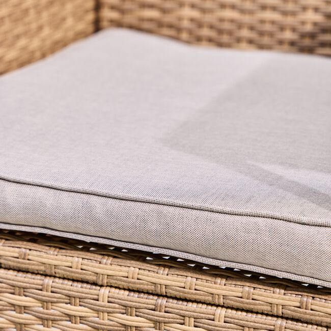 Verona Rattan Companion Bench